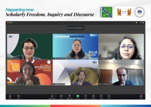 Capacity Building Webinar titled Scholarly Freedom, Inquiry and Discourse co-hosted by SUMERNET, SHAPE-SEA, and SEA Coalition for Academic Freedom
