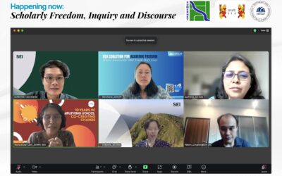Capacity Building Webinar titled Scholarly Freedom, Inquiry and Discourse co-hosted by SUMERNET, SHAPE-SEA, and SEA Coalition for Academic Freedom