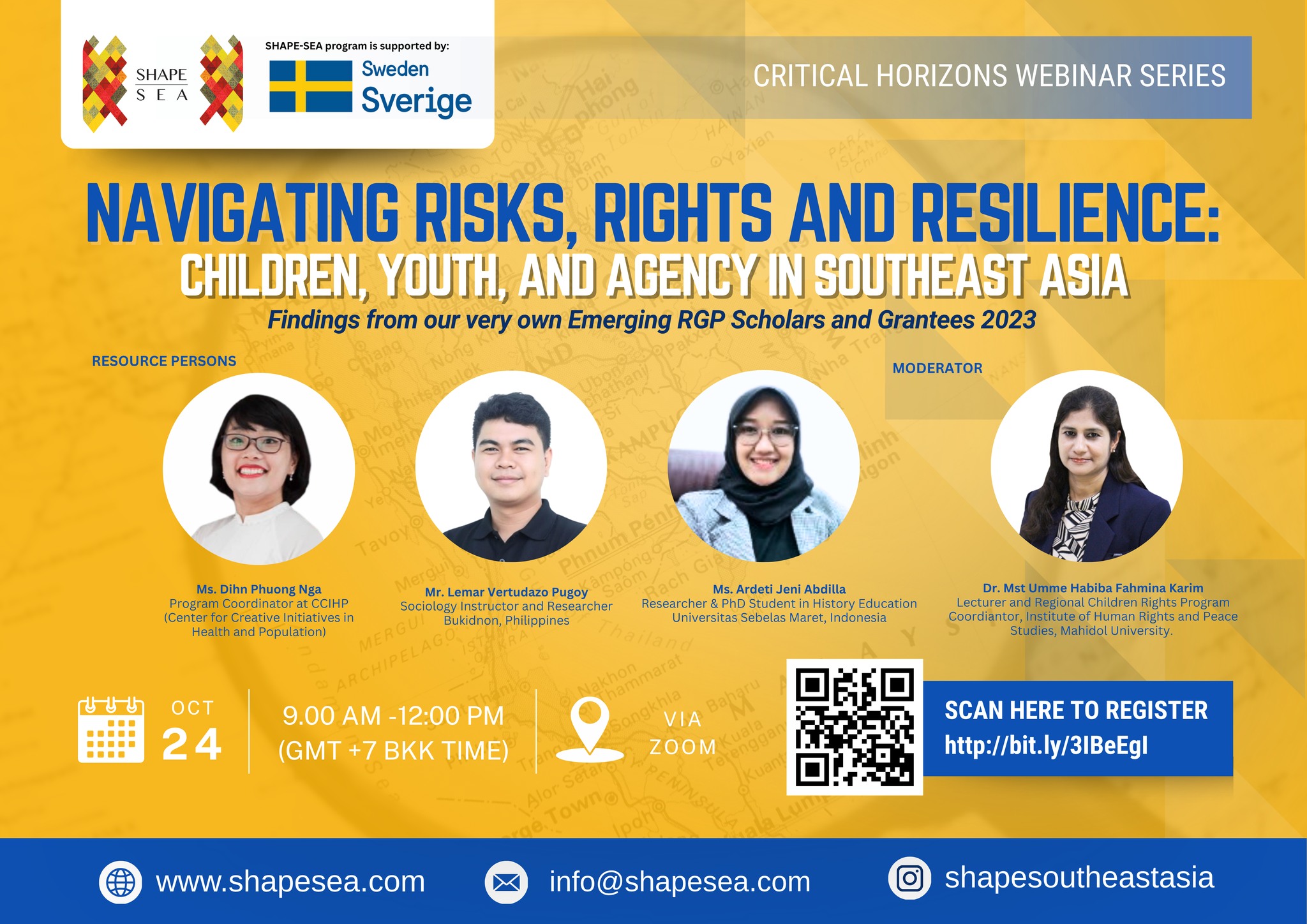 Critical Horizons Webinar No.2: Children, Youth, and Agency in Southeast Asia