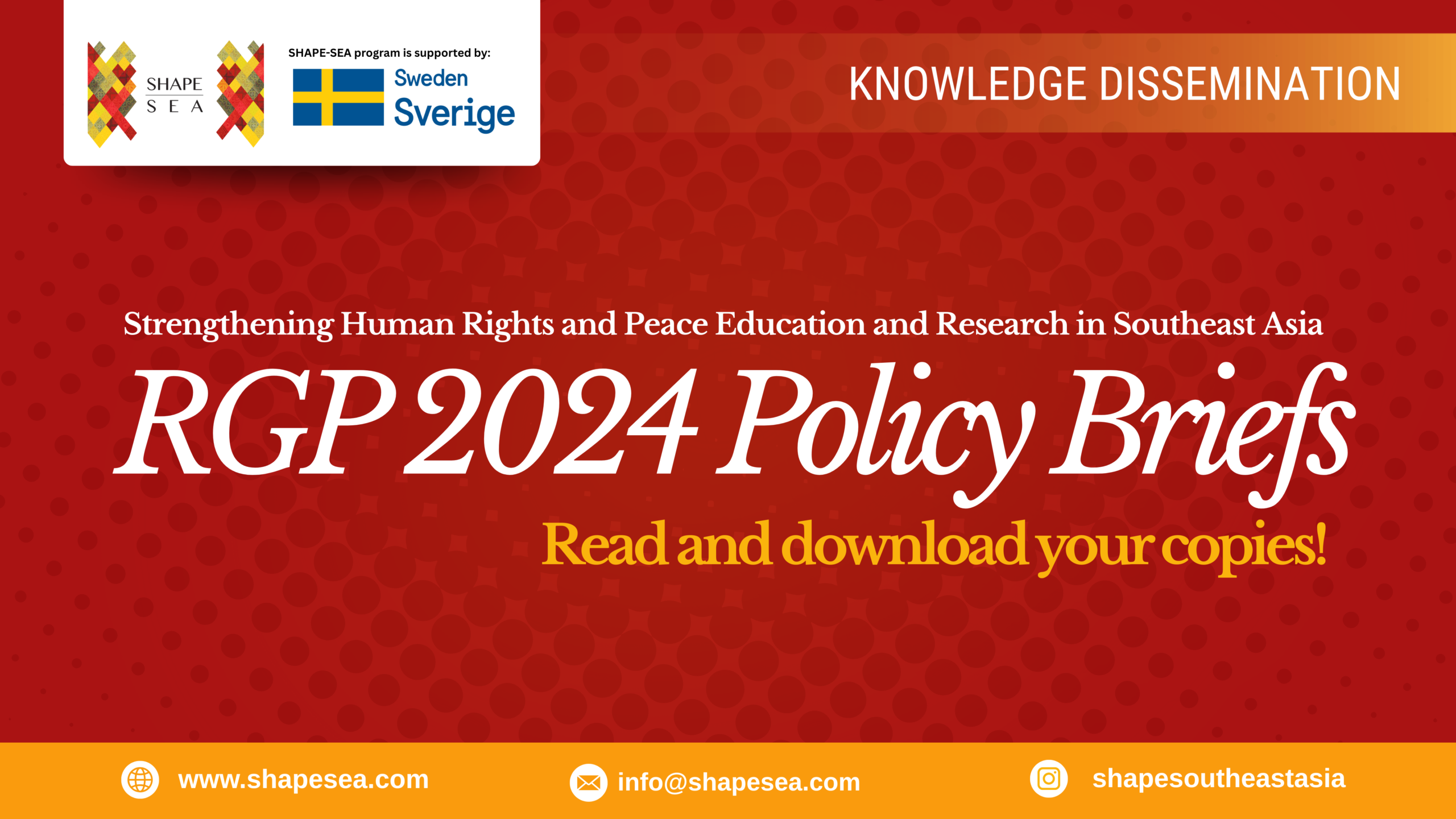  RGP 2024 Policy Briefs